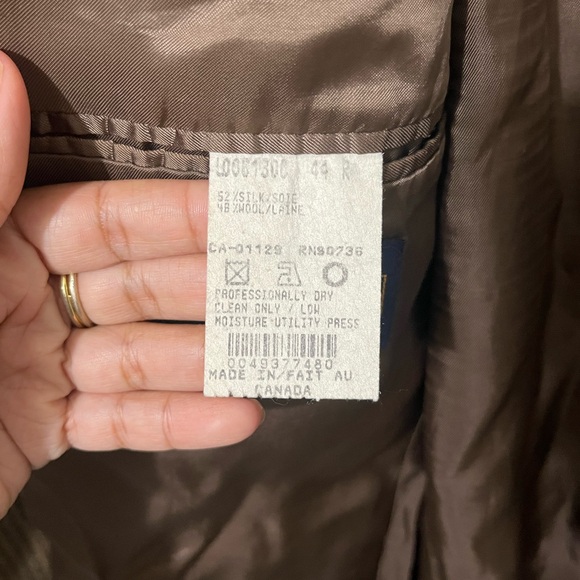 Polo by Ralph Lauren tweed Tan Blazer - Picture 7 of 7